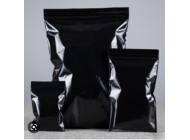 Grip Seal Bags - Black UV/Lightfast - Plain and Panelled